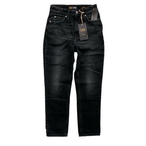 Lee Vintage Modern NWT Washed Black High Rise Straight Leg Ankle Jeans